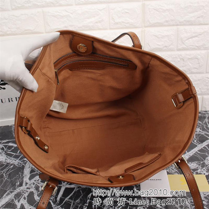 BURBERRY巴寶莉 官網同步 時尚購物袋 四季爆款 22585  Bhq1012